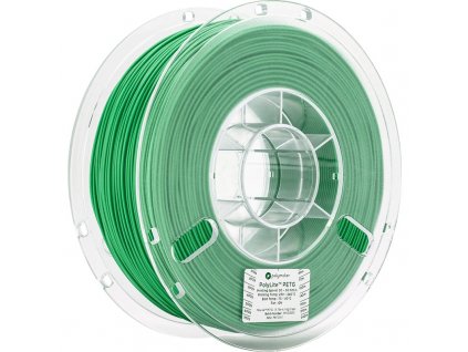 PolyLite PETG Green 175 Spool Picture Asymmetric
