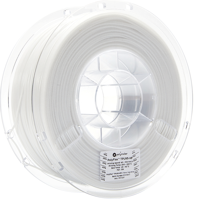 Polymaker PolyFlex TPU95-HF filament 1 kg - 3D INAT