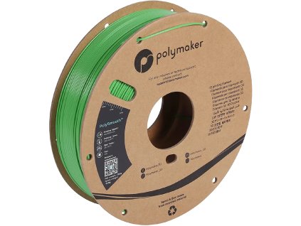 Polymaker Polysmooth filament zelená 1,75mm 750g