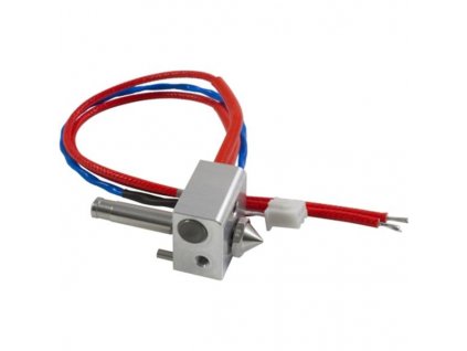 Flashforge Creator 3 Pro sestava HotEndu levá  s   ocelovou tryskou 0,8mm