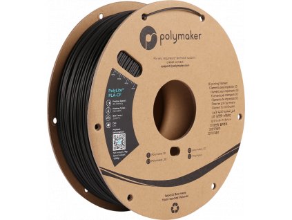 Polymaker - PLA-CF černá, 1,75mm 1 kg