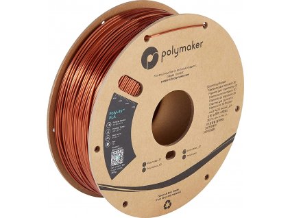 Polymaker PolyLite Silk PLA Bronze 1,75mm 1kg