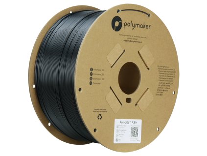Polymaker PolyLite ASA černá 1,75mm 3kg