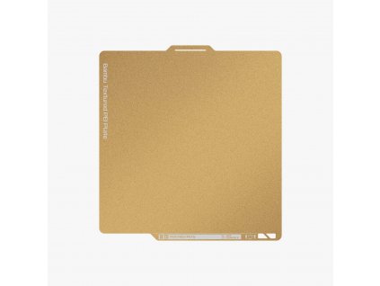 Bambu Lab Textured PEI Plate, zrnitý plát, zlatý