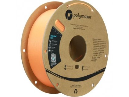 Polymaker PolyLite Luminous PLA oranžová 1,75mm 1kg