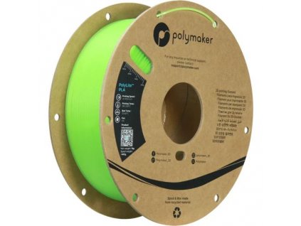Polymaker PolyLite Luminous PLA zelená 1,75mm 1kg