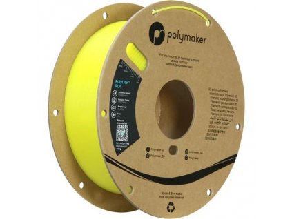 Polymaker PolyLite Luminous PLA žlutá 1,75mm 1kg