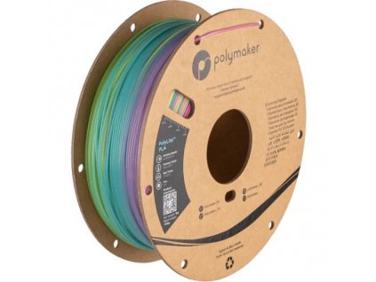 Polymaker PolyLite Luminous PLA Rainbow 1,75mm 1kg