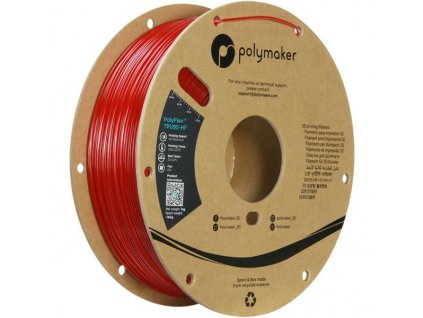 Polymaker PolyFlex TPU95-HF červená 1,75 mm 1 kg
