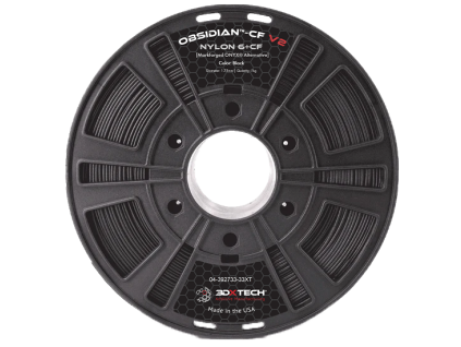 3DXTECH OBSIDIAN Nylon 6+CF V2 černá 1,75mm 750g