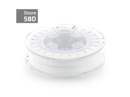 Extrudr Flex Hard 58D bílá 1,75mm 750g