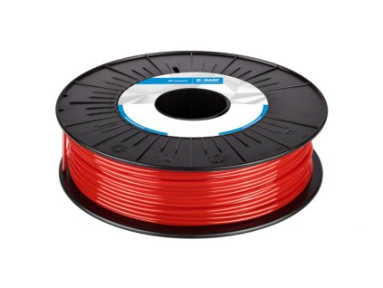 BASF Ultrafuse PET transparentní červená 1,75mm 750g