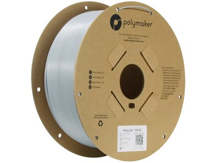 Polymaker PolyLite PETG šedá 1,75mm 3kg