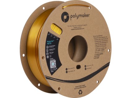 Polymaker PolyLite PETG zlatá 1,75mm 1kg