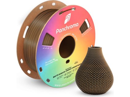 Polymaker Panchroma PLA Dual Matte Shadow Orange (oranžová-černá) 1,75mm 1kg