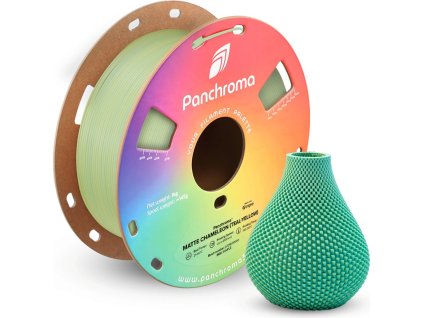 Polymaker Panchroma PLA Dual Matte Chameleon (teal-žlutá) 1,75mm 1kg