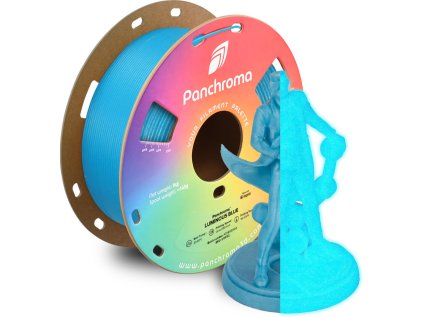 Polymaker Panchroma PLA Luminous modrá 1,75mm 1kg