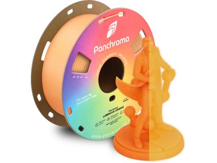 Polymaker Panchroma PLA Luminous oranžová 1,75mm 1kg
