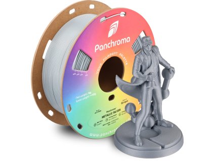 Polymaker Panchroma PLA Metallic Silver 1,75mm 1kg
