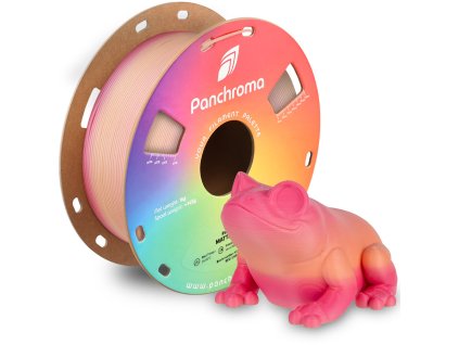 Polymaker Panchroma PLA Gradient Matte Spring (Růžová-Oranžová) 1,75mm 1kg