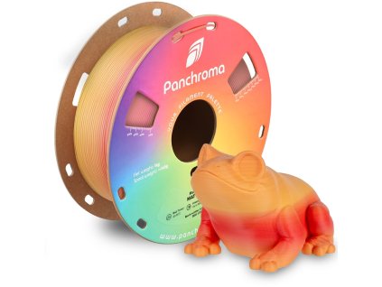 Polymaker Panchroma PLA Gradient Matte Fall (Oranžová-červená) 1,75mm 1kg