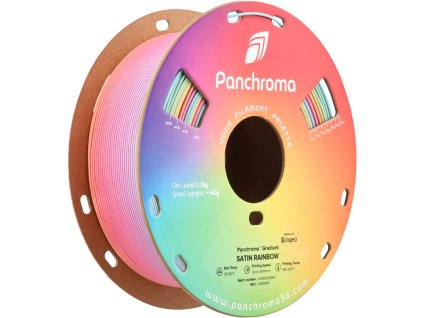 Polymaker Panchroma PLA Gradient Satin Rainbow 1,75mm 1kg