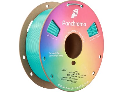 Polymaker Panchroma PLA Silk Light Blue 1,75mm 1kg