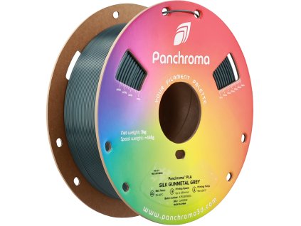 Polymaker Panchroma PLA Silk Gunmetal Grey 1,75mm 1kg