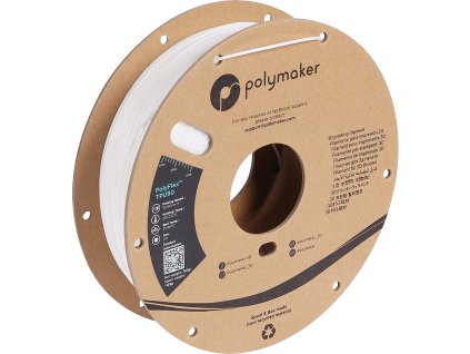 Polymaker PolyFlex TPU90 bílá 1,75 mm 750 g