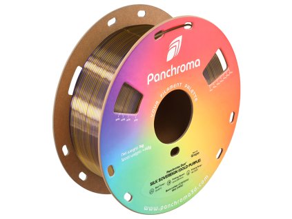 Polymaker Panchroma PLA Dual Silk Sovereign (Gold-Purple) 1,75mm 1kg