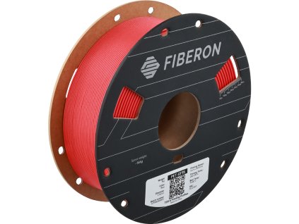 Polymaker Fiberon PET-GF15 červená 1,75mm 1kg