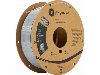 PolyLite PETG šedá