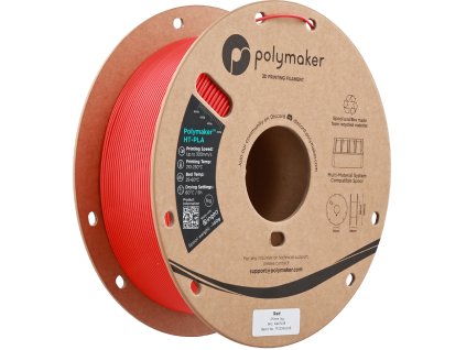 Polymaker HT-PLA červená 1,75mm 1kg