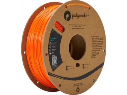PolyLite PETG oranžová