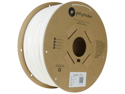Polymaker PolyMax PLA bílá 1,75mm 3kg