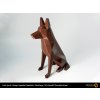 PLA Extrafill Chocolate Brown Ian B Low Poly German Shepherd 1