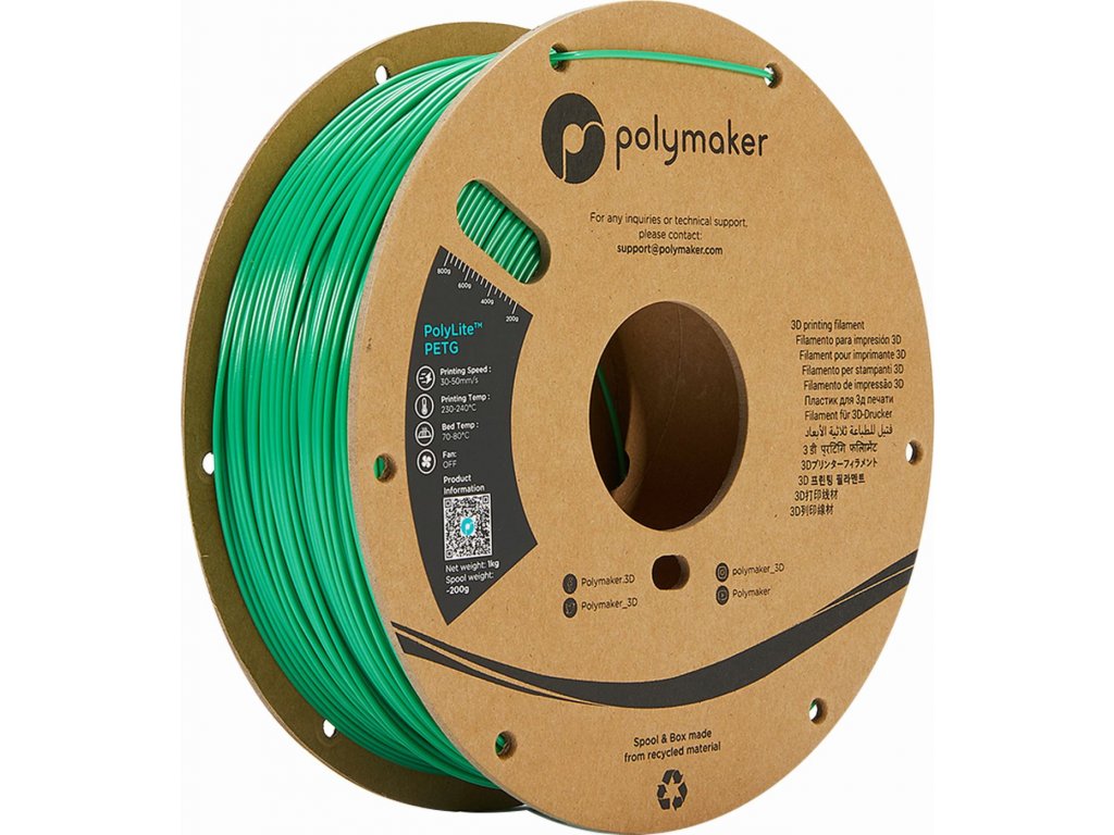 375 4 polymaker polylite petg zelena 1 75mm 1kg
