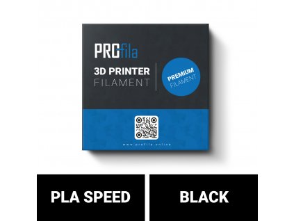 Profila PLA Speed čierna 1,75mm 1kg
