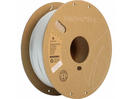 Polymaker PolyTerra PLA Muted White 1,75mm 1kg