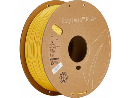 Polymaker Polyterra PLA+ žltá 1,75mm 1kg
