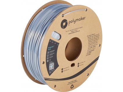Polymaker PolyLite Silk PLA Silver 1,75mm 1kg