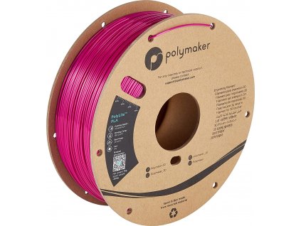 Polymaker PolyLite Silk PLA Magenta 1,75mm 1kg