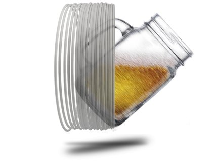 TreeD HIRMA PMMA  filament transparentní 1,75mm 500g