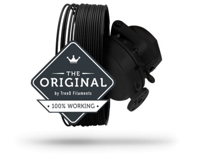 TreeD PP-Carbon Filament černá 1,75mm 750g
