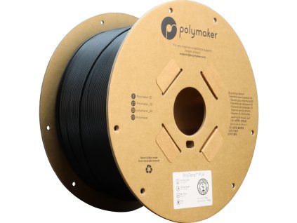 Polymaker PolyTerra PLA Charcoal Black 3kg