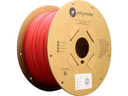 Polymaker PolyTerra PLA Lava Red 3kg