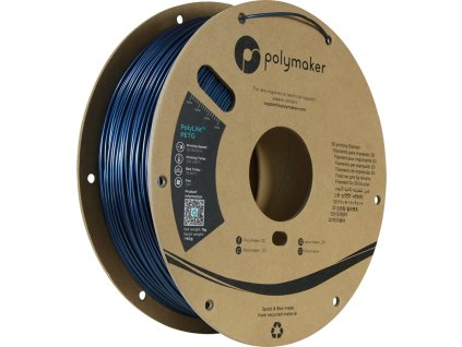 Polymaker PolyLite PETG tmavě modrá 1,75mm 1kg