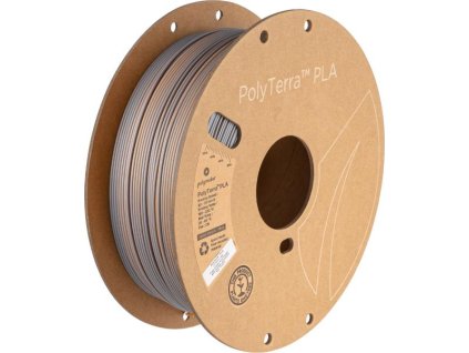Polymaker PolyTerra PLA Dual Foggy Orange (šedá-oranžová) 1,75mm 1kg