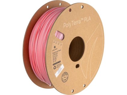 Polymaker PolyTerra PLA Dual Flamingo (růžová-červená) 1,75mm 1kg