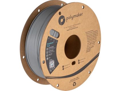 Polymaker PolySonic PLA - High Speed PLA šedá 1,75mm 1kg